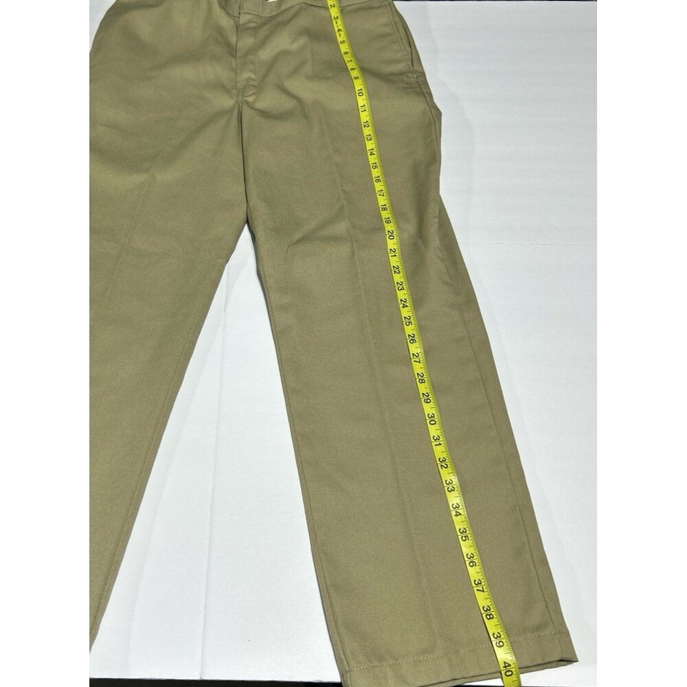 Dickies Men's 34x30 Khaki Loose Fit Work Pants - Picture 3 of 7